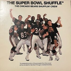 Vintage 1985 The Chicago Bears Super Bowl Shuffle Vinyl Record NFL Football